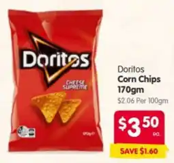 Spar Doritos Corn Chips offer