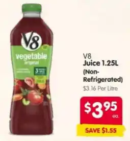 Spar V8 vegetable original offer