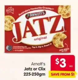 Spar Arnott's Jatz offer