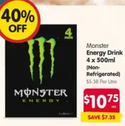 Spar Monster Energy Drink offer
