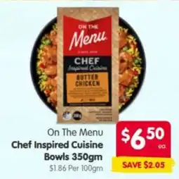 Spar On The Menu Chef Inspired Cuisine Bowls offer