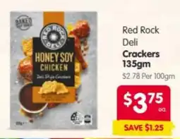 Spar Red Rock Deli Honey Soy Chicken Crackers offer