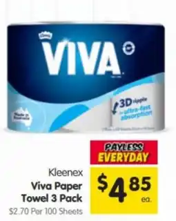 Spar Kleenex Viva Paper Towel offer
