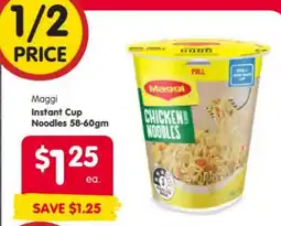 Spar Maggi Instant Cup Noodles offer