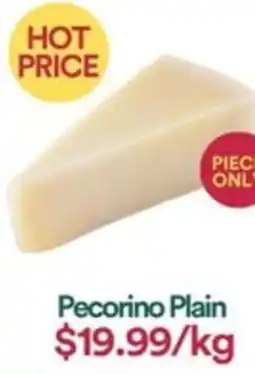 WHOLEFARMS Pecorino Plain offer
