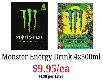 Monster Energy Drink