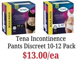 Farmer Jack's Tena Incontinence Pants Discreet offer