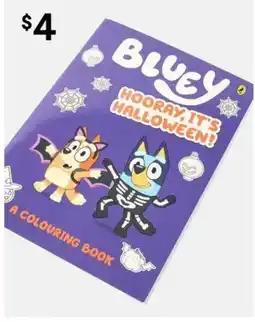 Kmart Bluey A Colouring Book offer