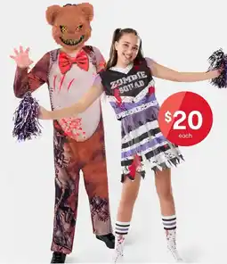 Kmart Zombie Squad Cheerleader Costume offer