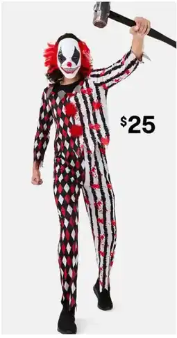 Kmart Clown Costume offer