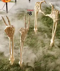 Kmart Skeletal Hands offer