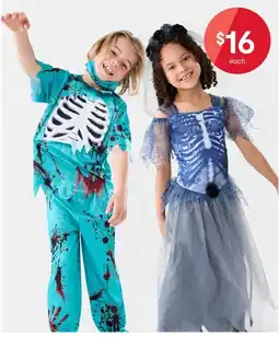 Kmart Skeleton Costume offer