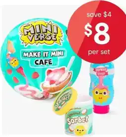 Kmart Mini verse make it mini cafe offer