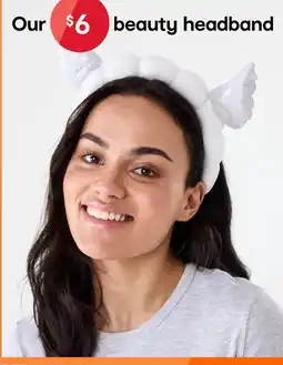 Kmart Our $6 beauty headband offer