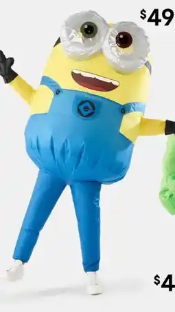 Kmart Minion inflatable costume offer
