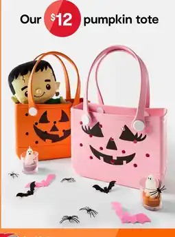 Kmart Our $12 pumpkin tote offer