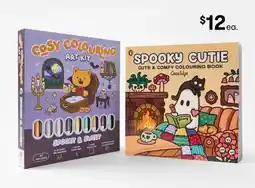 Kmart Cosy Colouring Art Kit Spooky & Sweet offer