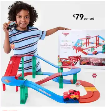 Disney Pixar Cars Magnetics Set