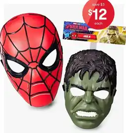 Kmart Marvel Spider-Man Hulk Mask offer