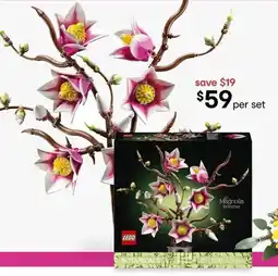 Kmart Lego Magnolia Branches offer