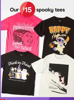 Kmart spooky tees offer