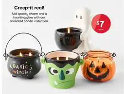 Kmart animated candle collection offer