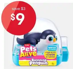 Kmart Zuru Pets Alive Swimming Penguin offer