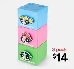 Kmart Powerpuff Girls Storage Boxes offer