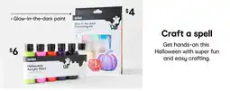 Kmart anko Halloween Acrylic Paint offer