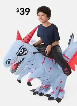 Kmart Inflatable Dinosaur Costume offer