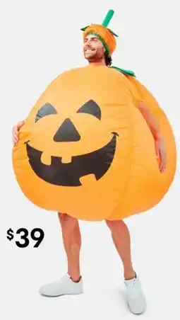 Kmart Inflatable Pumpkin Costume offer