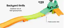 Kmart Rollercoaster slide offer