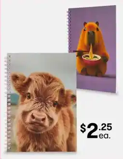 Kmart Cute Animal Notebooks offer