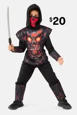 Kmart Skull Ninja Costume offer