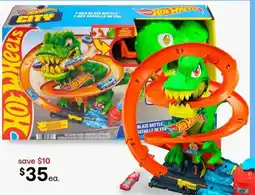 Kmart Hot Wheels City T-Rex Blaze Battle offer