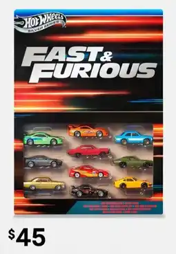 Kmart Hot Wheels Silver Series Fast & Furious offer