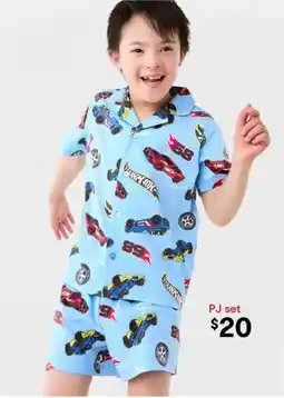 Kmart Hot Wheels PJ set offer