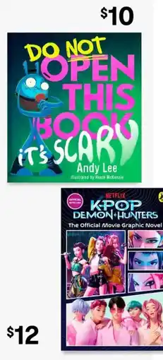 Kmart Do Not Open This Book It's Scary offer