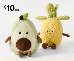 Kmart Avocado and Pineapple Plush offer