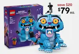 Kmart LEGO KPOP Demon Hunters Denny Tiger and Sweet Bird offer