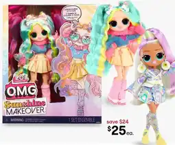 Kmart LOL Surprise OMG Sunshine Makeover offer