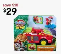 Kmart PAW PATROL DINO MOVIE DINO RESCUE RESPONDER offer