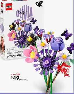 Kmart LEGO Olivia Rodrigo Botanicals offer
