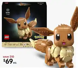 Kmart LEGO Eevee offer