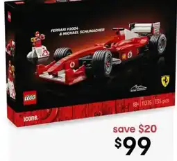 Kmart LEGO Ferrari F2004 & Michael Schumacher offer