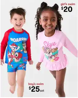Kmart Paw Patrol swim offer