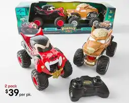 Kmart Monsters Rampage Rides RC Monster Truck offer
