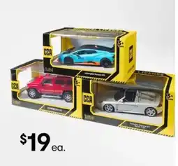 Kmart CCA diecast cars offer