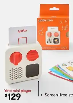 Kmart Yoto mini player offer