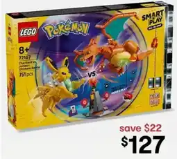 Kmart LEGO Pokémon Charizard vs. Jolteon Ultimate Battle offer